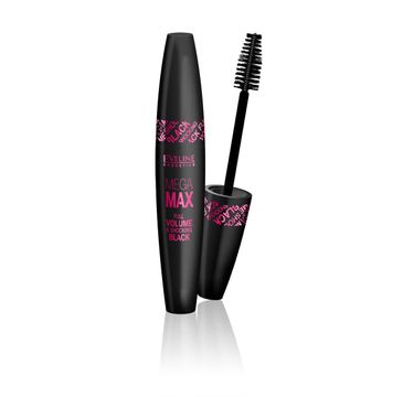 Eveline Mega Max Full Volume & Shocking Mascara (czarna pogrubiająca 9 ml)