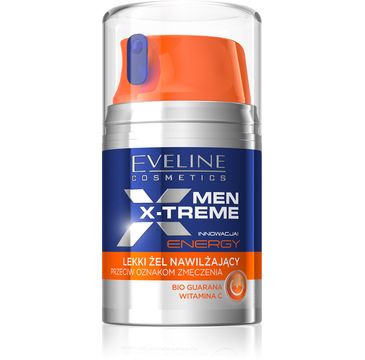 Eveline Men X-Treme Energy (lekki żel nawilżający przeciw oznakom zmęczenia 50 ml)
