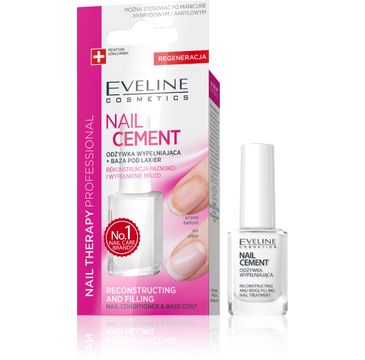 Eveline Nail Cement (odżywka do paznokci wypełniająca bruzdy 12 ml)