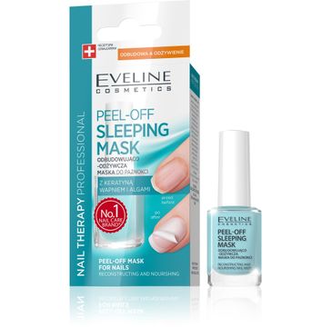 Eveline Nail Therapy Professional (Peel-off Sleeping maska do paznokci odbudowująca 12 ml)