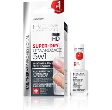 Eveline Nail Therapy Super-dry 5w1 multifunkcyjny utwardzacz i wysuszacz (12 ml)