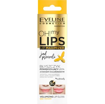 Eveline Oh! My Lips Maximizer – balsam powiększający usta Jad Pszczeli  (4.5 ml)