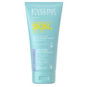 Eveline Perfect Skin.acne Głęboko Oczyszczający Żel do mycia twarzy odblokowujący pory 150ml