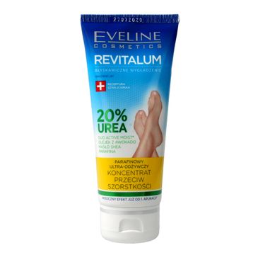 Eveline Revitalum 20% Urea – koncentrat przeciw szorstkości stóp parafinowy (100 ml)