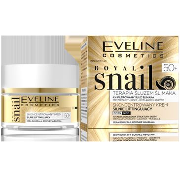 Eveline Royal Snail 50+ – skoncentrowany krem silnie liftingujący na dzień i noc (50 ml)