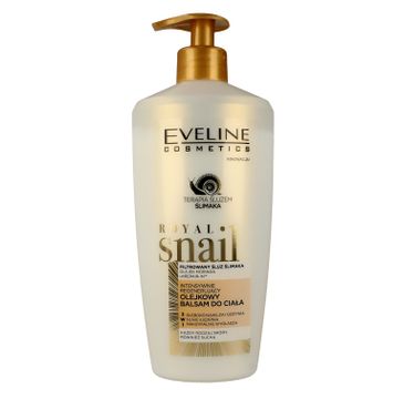 Eveline Royal Snail – olejkowy balsam do ciała intensywnie regenerujący 3w1 (350 ml)