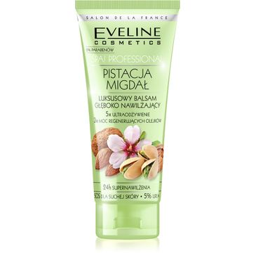 Eveline Salon De La France – Pistacja & Migdał balsam do każdego rodzaju skóry nawilżający (200 ml)