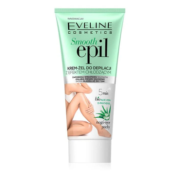 Eveline Smooth Epil krem-żel do depilacji z efektem chłodzącym (175 ml)