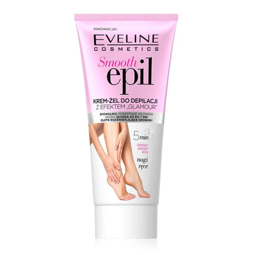 Eveline Smooth Epil krem-żel do depilacji z efektem glamour (175 ml)