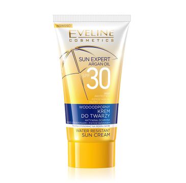 Eveline Sun Expert Argan Oil Family SPF30 – wodoodporny krem do twarzy (50 ml)