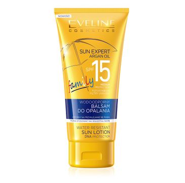 Eveline Sun Expert SPF15 – wodoodporny balsam do opalania (150 ml)