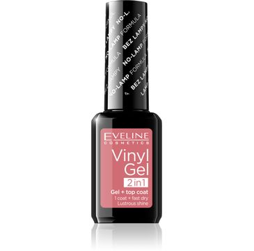 Eveline Vinyl Gel 2in1 – lakier do paznokci winylowy nr 204 (12 ml)