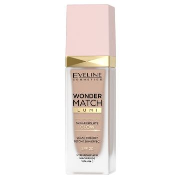 Eveline Wonder Match Lumi Podkład rozświetlający nr 20 Nude  (30 ml)