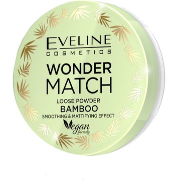 Eveline Wonder Match puder sypki matująco - wygładzający Bamboo