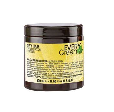 Every Green Dry Hair Nutritive Mask odżywka maska do włosów suchych i matowych 500ml