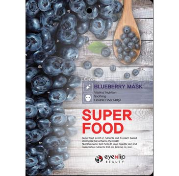 Eyenlip Maska w płachcie Super Food Blueberry (23 ml)