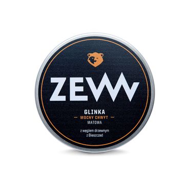 Zew For Men – glinka do włosów matowa z węglem drzewnym z Bieszczad (100 ml)