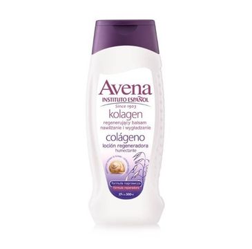 Instituto Espanol Avena Collagen – regenerujący balsam do ciała z kolagenem i ekstraktem ze ślimaka (500 ml)