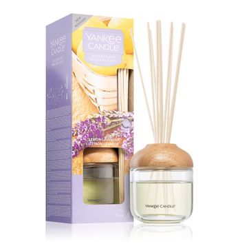 Yankee Candle Reed Diffuser pałeczki zapachowe z dyfuzorem Lemon Lavender (120 ml)