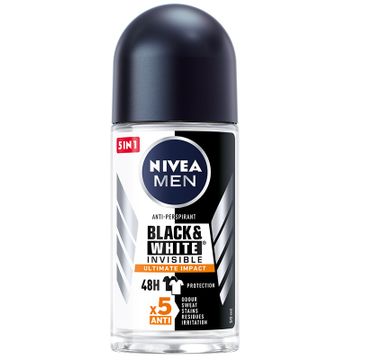 Nivea Men – Black&White Invisible Ultimate Impact antyperspirant w kulce (50 ml)