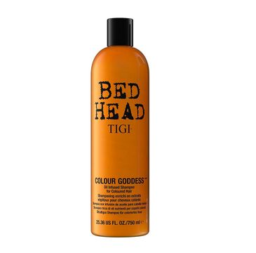 Tigi Bed Head Colour Goddess Oil Infused Shampoo For Coloured Hair – szampon do włosów farbowanych dla brunetek (750 ml)