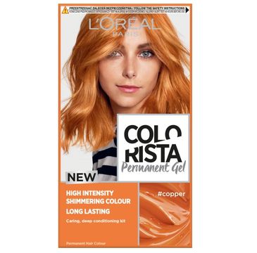 L'Oreal Paris Colorista Premament Gel – farba do włosów #copper (1 szt.)