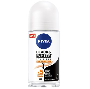 Nivea Black&White Invisible Ultimate Impact antyperspirant w kulce(50 ml)