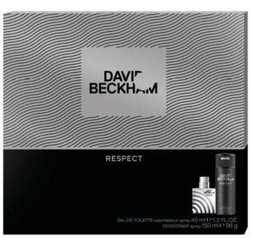 David Beckham – zestaw prezentowy Respect dezodorant (150 ml) + woda toaletowa (40 ml))