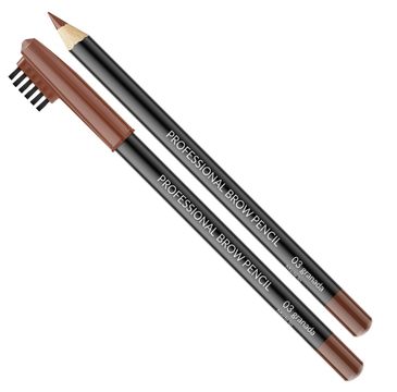 Vipera Professional Brow Pencil kredka do brwi ze szczoteczką 03 Granada (1 g)