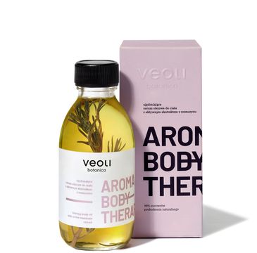 Veoli Botanica Aroma Body Therapy serum olejowe do ciała z aktywnym ekstraktem z rozmarynu (136 g)