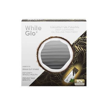 White Glo – Coconut Oil Pulling saszetki kokosowe do wybielania zębów (10 szt.)