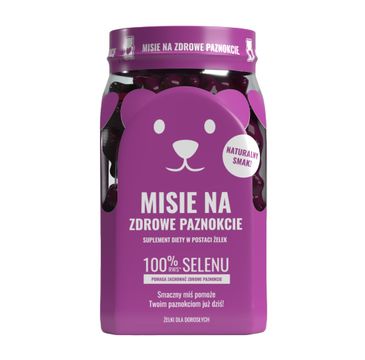 Noble Health – Misie na zdrowe paznokcie suplement diety w postaci żelek (300 g)