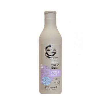 Greenini – Black Rice Shampoo intensywnie nawilżający szampon do włosów Czarny Ryż (500 ml)