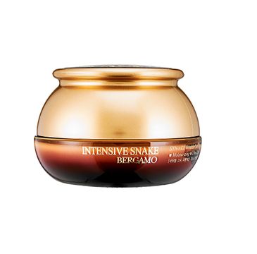 Bergamo Intensive Snake SYN-AKE Wrinkle Care Cream przeciwzmarszczkowy krem do twarzy z ekstraktem z jadu węża 50ml