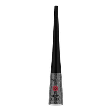 Ingrid Glow Liner eyeliner brokatowy Black (4.5 ml)