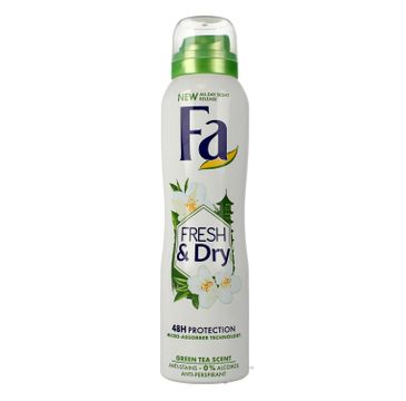 Fa Fresh & Dry dezodorant w sprayu 48h - Green Tea (150 ml)