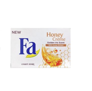 Fa Honey Creme nawilżające mydło w kostce - Golden Iris  Scent (90 g)