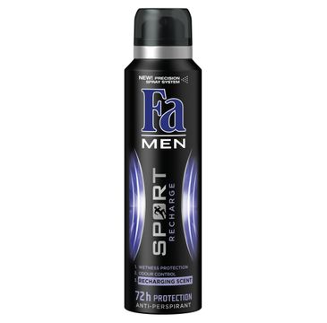 Fa Men Sport Recharge dezodorant w sprayu 72h (150 ml)