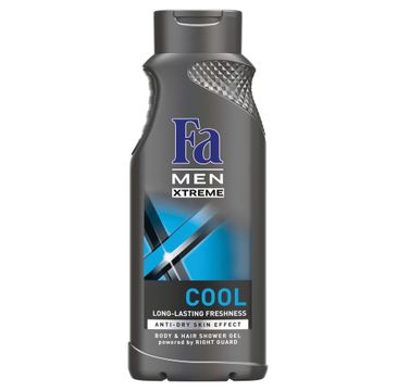 Fa Men Xtreme Cool żel pod prysznic do mycia ciała i włosów 2w1 (400 ml)