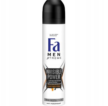 Fa Men Xtreme Invisible Power Anti-Perspirant antyperspirant w sprayu dla mężczyzn (250 ml)