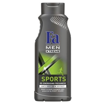 Fa Men Xtreme Sports odświeżający żel pod prysznic (400 ml)