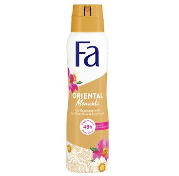 Fa Oriental Moments dezodorant w sprayu o zapachu róży pustynnej i drzewa sandałowego (150 ml)