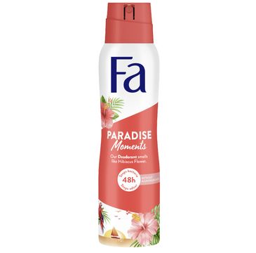 Fa Paradise Moments dezodorant w sprayu o zapachu kwiatu hibiskusa (150 ml)