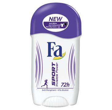 Fa Sport Invisible Power dezodorant w sztyfcie 72h (50 ml)