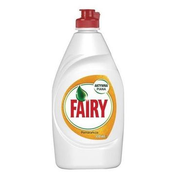 Fairy Płyn do myhcia naczyń Pomarańcza z trawą cytrynową (450 ml)