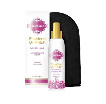 Fake Bake Flawless Darker Self-Tan Liquid samoopalacz w płynie 177ml + rękawica