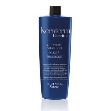 Fanola Keraterm dyscyplinujący szampon z keratyną do włosów puszących się (1000 ml)