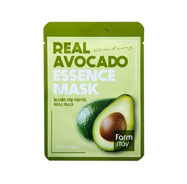 Farm Stay Real Avocado Essence Mask przeciwstarzeniowa maseczka w płachcie z ekstraktem z awokado (23 ml)