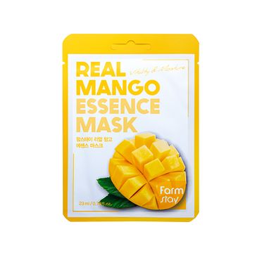 Farm Stay Real Mango Essence Mask witalizująca maseczka w płachcie z ekstraktem z mango (23 ml)