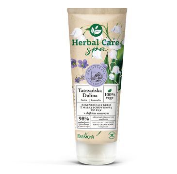 Herbal Care Spa Tarzańska Dolina regenerujący krem-maska borowinowa z olejkiem sosnowym (100 ml)